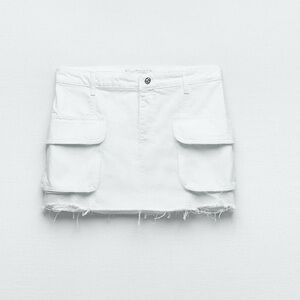 Medium Zara cargo mini skirt